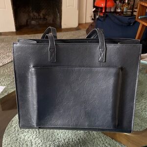 BEIS Black Tote Bag